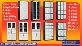 Filing Cabinet Lemari Arsip Dokumen Loker Locker Besi Lemari Pakaian