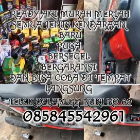 Aki murah meriah tahan lama dan awet besegel bergaransi resmi