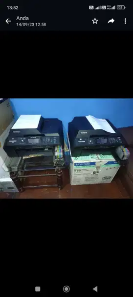 Printer brother mfc - j5910dw  print scan copy color A3 fax adf