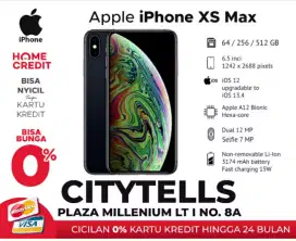 iPhone XS Max 64 New Grs 1 Tahun (Imei Permanent)