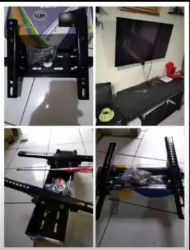 Hasil pasang breket tv 14inc - 43inc