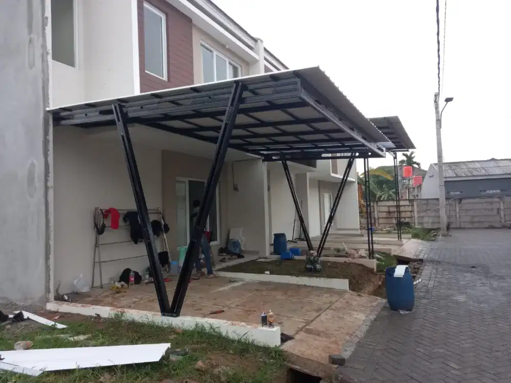 KANOPI, RANGKA ATAP BAJA RINGAN