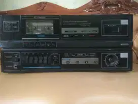 PIONEER STEREO CASSETE TAPE DECK AMPLIFIER MODEL DC  111Z , 500RB ,