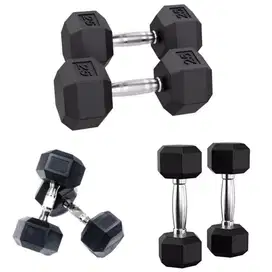 Dumbell barbell hexagonal