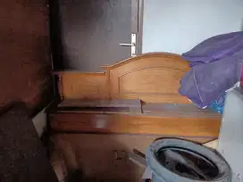 Divan tempat tidur Kayu Jati 160x200