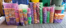 Toples Plastik Odate Calista Tutup Klip Kedap Transparan Printing