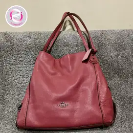 Tas Coach Eddie Washed Red