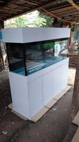 Dijual aquarium 120x40x50cm fullset