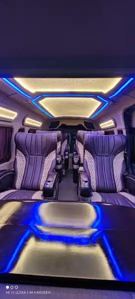 Modif interior hiace luxury/ Bus medium, big bus, mikrobus, elf