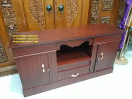 Lemari Almari Buffet Bufet Biffet Bifet Meja Rak TV Televisi Kayu (gpg