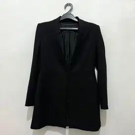 Coat zara hitam