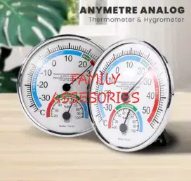 analog thermometer & hygrometer