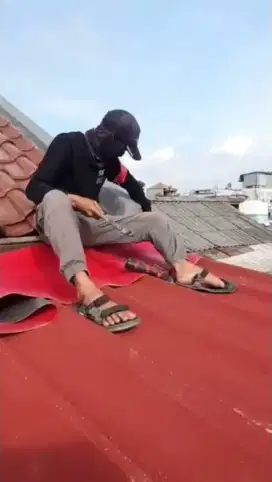 Sedia atap bocor renovasi rumah pengecatan plafon PVC dll
