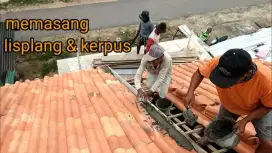 Sedia atap bocor pangilan renovasi rumah pelafon PVC dll