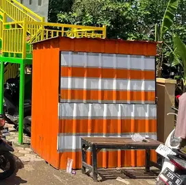 Booth container / gerobak kontainer