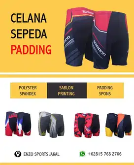 Celana Sepeda Padding Spons