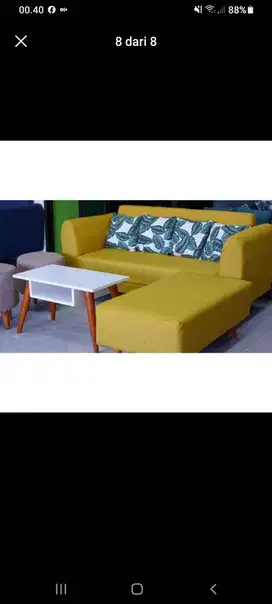 [ FREE ONGKIR KHUSUS AREA SOLO ] Sofa Retro Scandinavian minimalis set