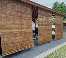 Tirai kayu tirai bambu