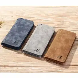 Dompet panjang kulit pu