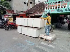 Panel Lantai Terpasang dan Bata Ringan