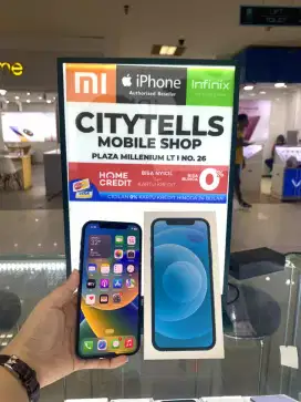 iPhone 12 64GB Blue Second Mulus Perfect
