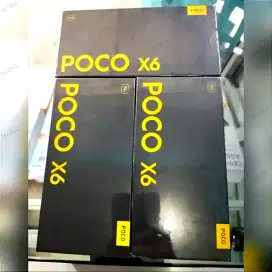 PROMO POCO X6 5G 12/256 BARU GARANSI RESMI