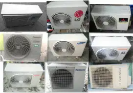 outdoor ac bekas berkualitas 0,5pk sampai 2pk bergaransi