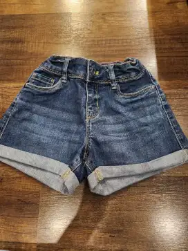 Celana pendek jeans anak cewek
