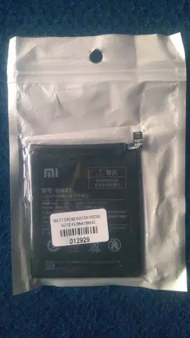 Dijual Baterai Xiaomi Redmi Note 4X BN43