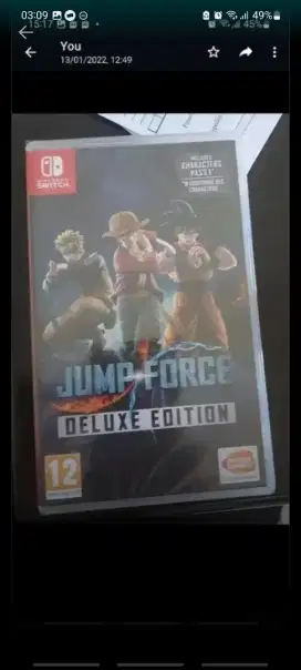 Game nintendo switch jump force