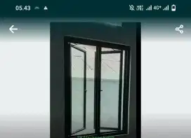 Jual kusen pintu jendela aluminium pls pasangan