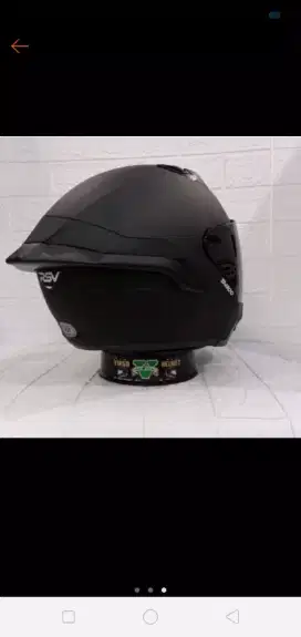 Helmet RSV SV300 Black Matte Doff