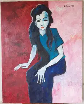 Lukisan Karya Jeihan Tahun 1990