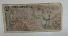 Uang kertas kuno emisi 1961