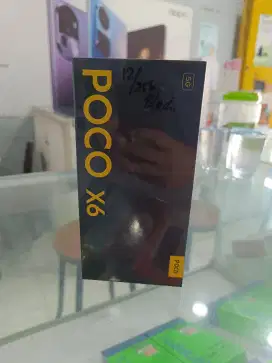 **New** Xiaomi Poco X6 5G 12/256 garansi resmi