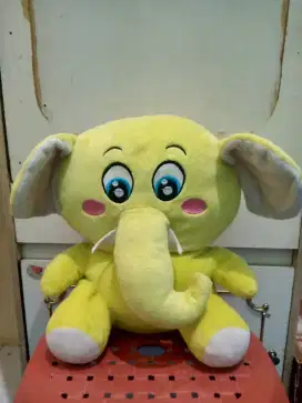 boneka gajah lucu second