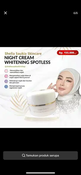 NIGHT WHITENING SPOTLESS SERIES