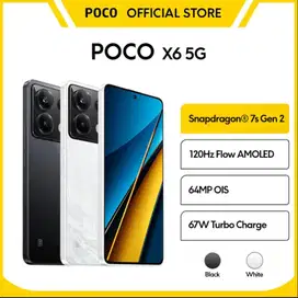 Baru….Xiaomi Poco X6 5G Ram 12/256 Garansi Resmi (Warna : Black)