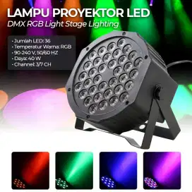 Lampu Panggung Ledpar Proyektor