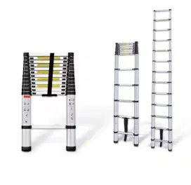 Tangga Teleskopik Single 2M 2.6M 2.9M 3.8M 4.4M 5M 6.2M MOLLAR H&L