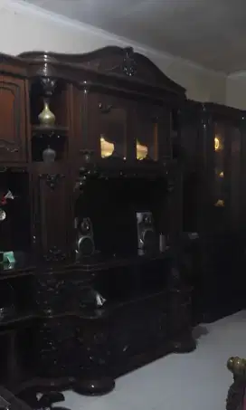 Bupet Lemari Bufet Kayu Jati
