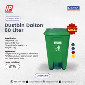 Tempat Sampah Plastik Dalton 50 Liter