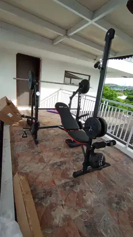 Alat fitness bench press