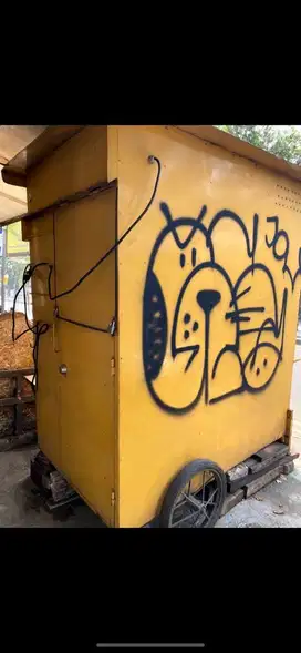 Gerobak warung portable