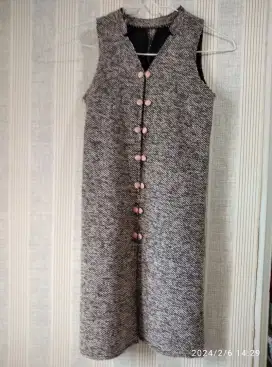 Dress cheongsam  baru(11-12Tahun)jual murah