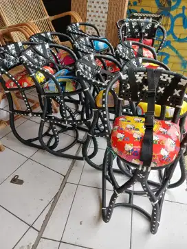Boncengan Motor Rotan untuk Anak