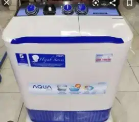 Mesin cuci AQUA japan 2 tabung