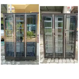 Rak sepatu helm 3 pintu