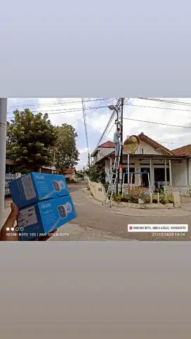 Kamera Cctv HD 2.0Mp. Pantau Online via Aplikasi di Hp