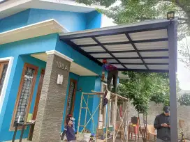 Menerima pesanan dan pemasangan kanopi atap alderon